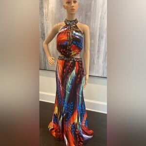green emerald velvet dress Tony Bowls #115711  Studio 62 Boutique